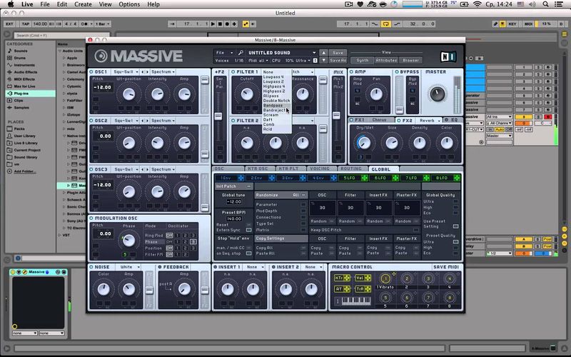 Datei:02 Native Instruments Massive in DAW.jpg